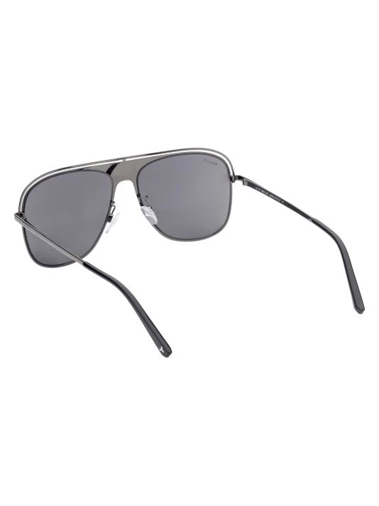 Bally 58MM Metal Aviator Sunglasses For Men - Image 4