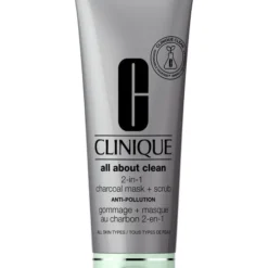Clinique All About Clean 2-In-1 Charcoal Mask & Scrub