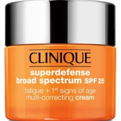 Clinique Superdefense 1 & 2 Broad Spectrum 25 Fatigue + 1st Signs Of Age Multi-Correcting Cream