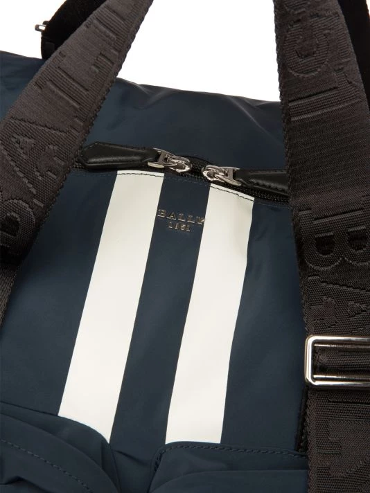 Bally Fesder Leather-Trim Duffle Bag - Image 4