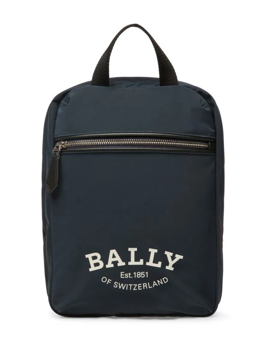 Bally Fesder Leather-Trim Duffle Bag - Image 6