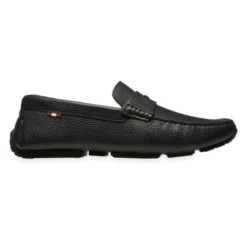 Bally Grained Leather Driving Shoes For Men